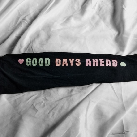 H&M Good Days Ahead Black Leggings For Girls - Picture 3 of 6